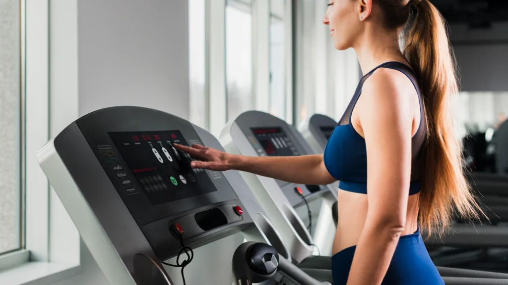 configura velocidad de cinta de correr